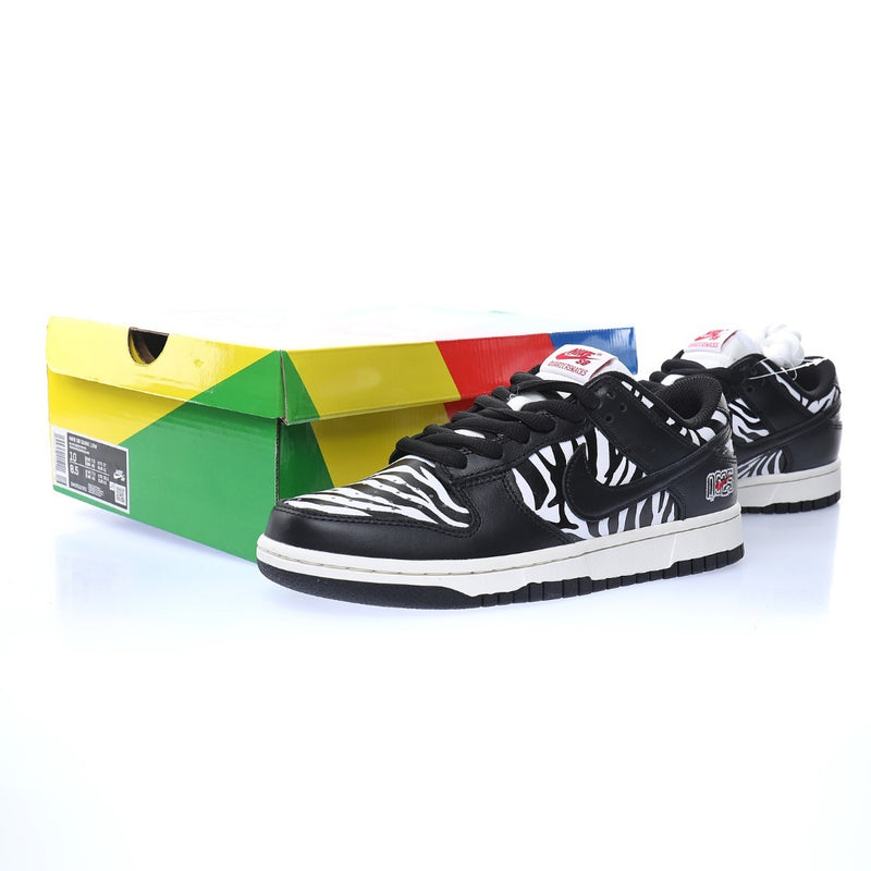 Quartersnacks x Nike SB Dunk Low Zebra