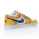 Nike Air Jordan 1 Low Gelb Cartoon