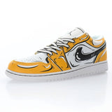 Nike Air Jordan 1 Low Gelb Cartoon