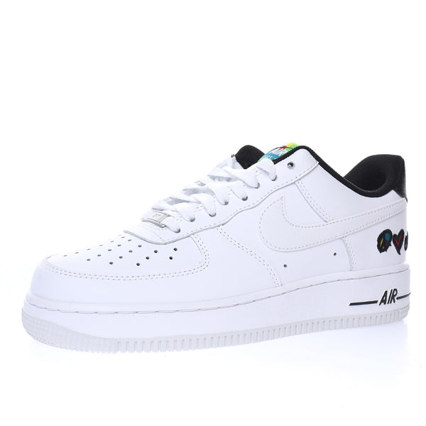 Nike Air Force 1' 07 Low GSPeace Love Swoosh