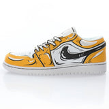 Nike Air Jordan 1 Low Gelb Cartoon