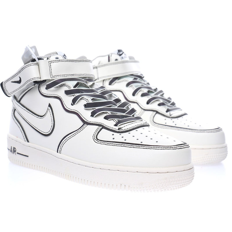 Nike Air Force 1 '07 Mid Sail Metallic Sliver