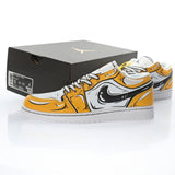 Nike Air Jordan 1 Low Gelb Cartoon